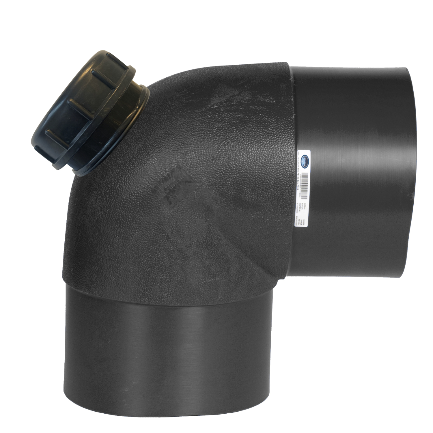 Cleaning Elbow Mld 90 LS Blk