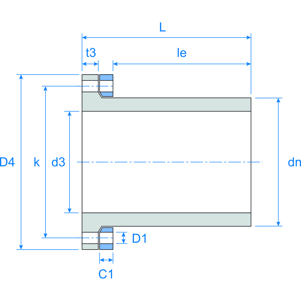 Mill Pro FF STR Flgassy Fab LS Blk Ill