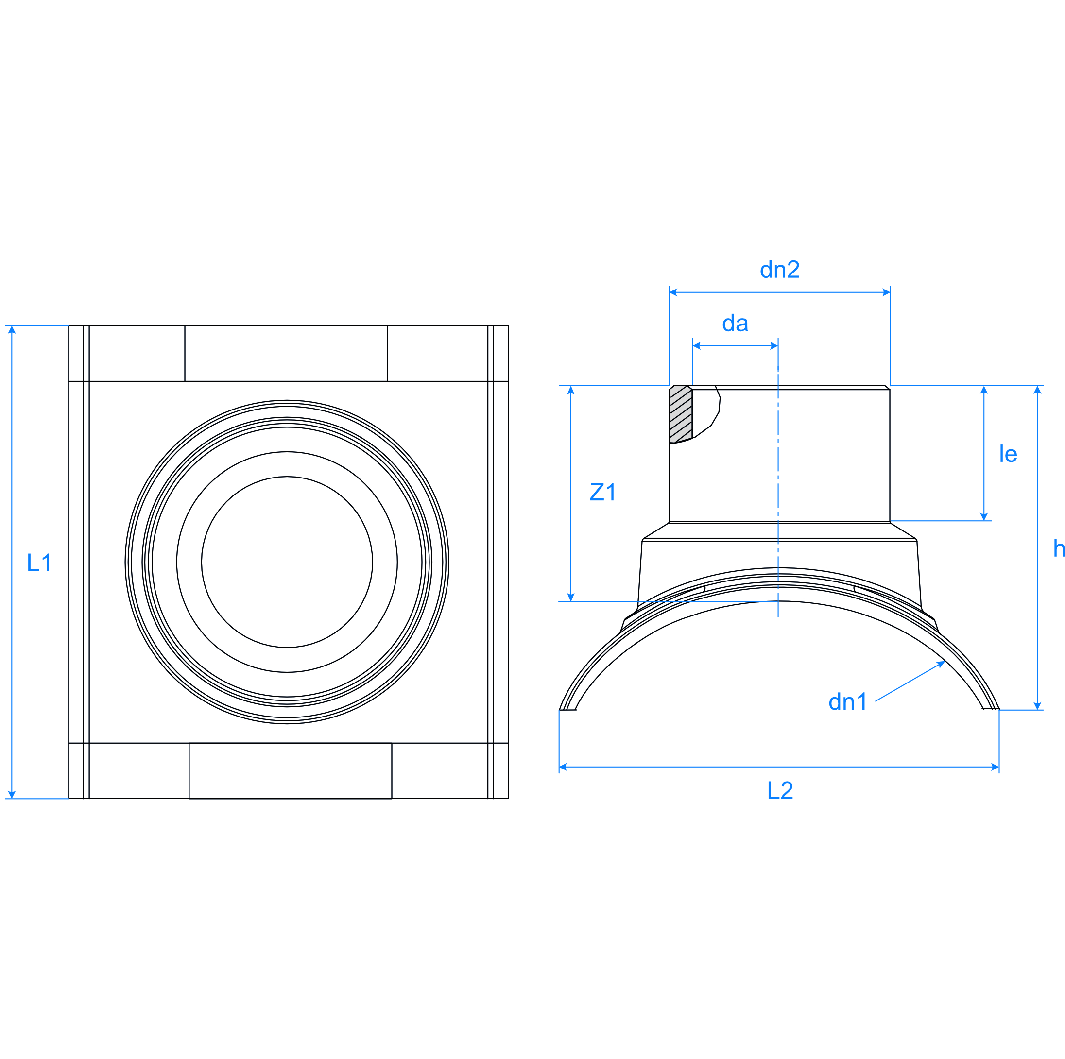 Friatec Saddle SA XL EF Blk Ill