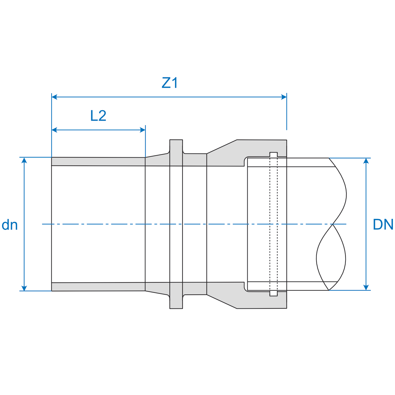 P Trap RRJ Socket Trans Con Ill